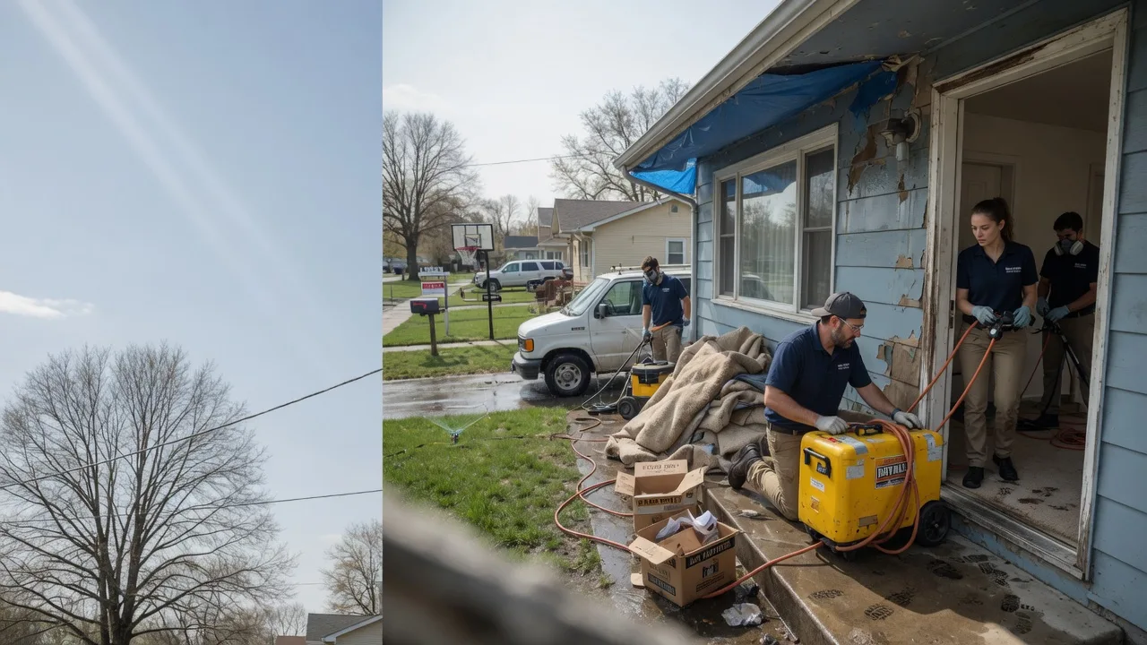 Basement Flood Cleanup in Crofton, KY near me